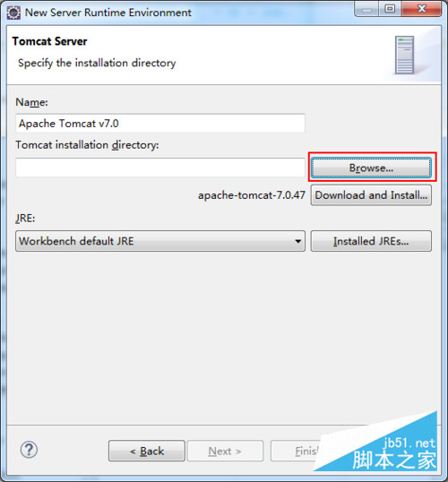 WIN7系統JavaEE(tomcat7 Eclipse)環境配置教程（二）