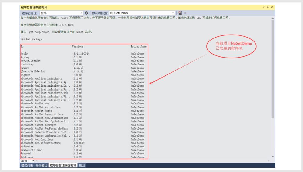 ASP.NET MVC學習之NuGet在VS中的運用淺談