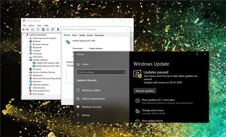 微軟 Win10 版本 2004 驅動程序更新逐步推出