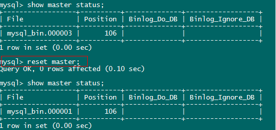 MySQL中Binary Log二進制日志文件的基本操作命令小結