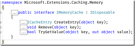 .NET Core系列之MemoryCache 初識(shí)