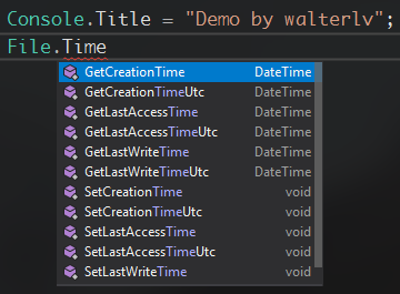 C#/.NET讀取或修改文件的創建時間及修改時間詳解