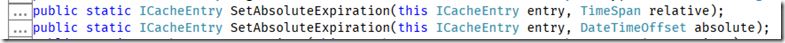 .NET Core系列之MemoryCache 緩存過期
