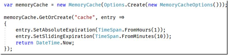 .NET Core系列之MemoryCache 緩存過期