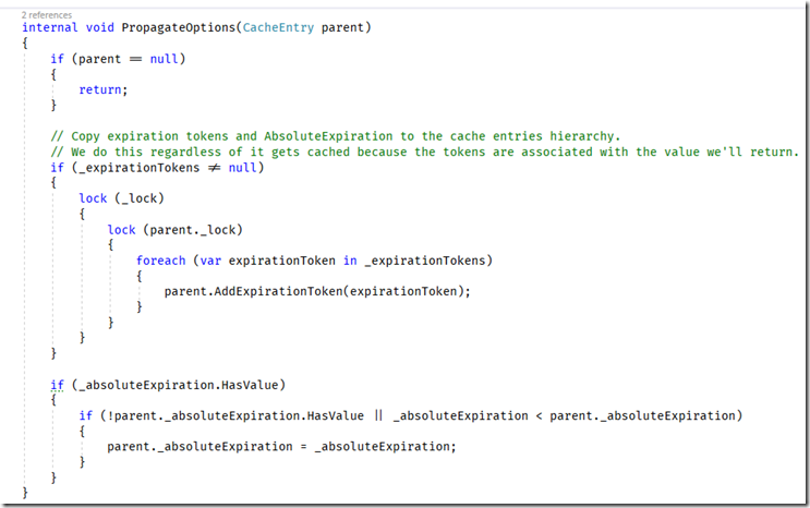 .NET Core系列之MemoryCache 緩存域