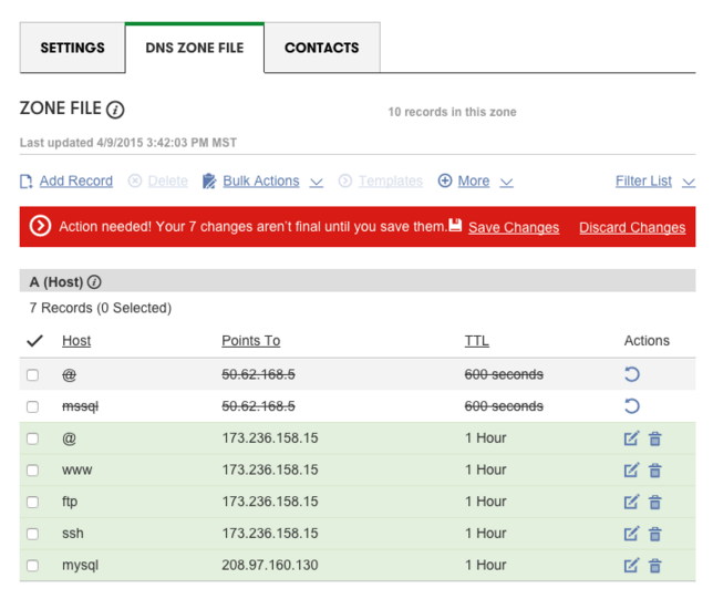 在DreamHost共享主機上新增站點與設定GoDaddy DNS的方法