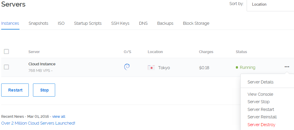 Vultr VPS主機購買及服務器創建流程詳解