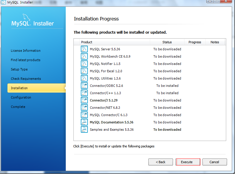 windows下MySQL 5.7.3.0安裝配置圖解教程(安裝版)
