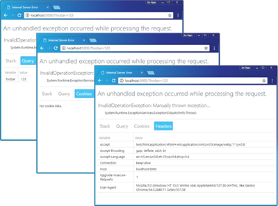ASP.NET Core應用錯誤處理之三種呈現錯誤頁面的方式