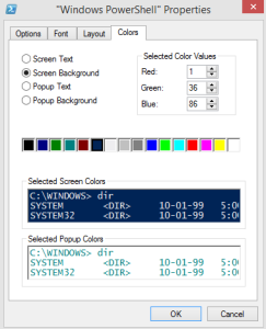 Windows Powershell 自定義控制臺