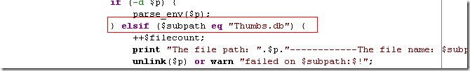 Perl實(shí)現(xiàn)刪除Windows下的圖片緩存縮略圖Thumbs.db