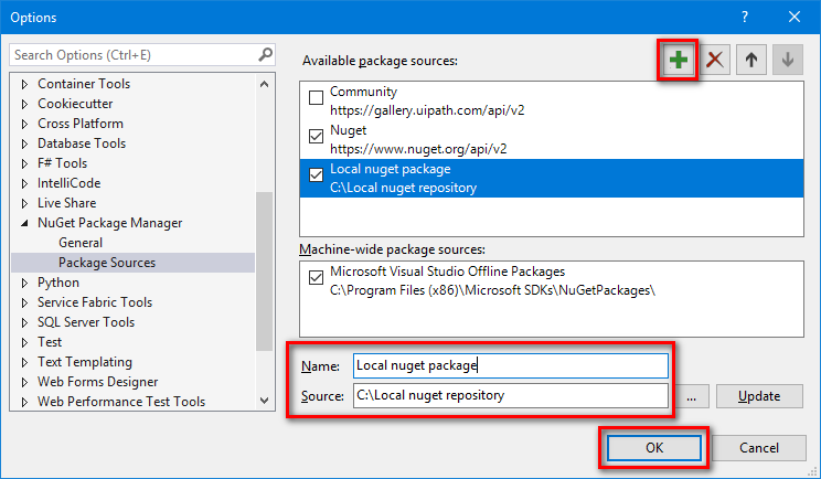 .NET Core中創建和使用NuGet包的示例代碼