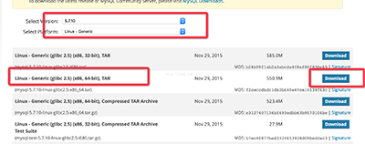 redhat7.1 安裝mysql 5.7.10步驟詳解(圖文詳解)