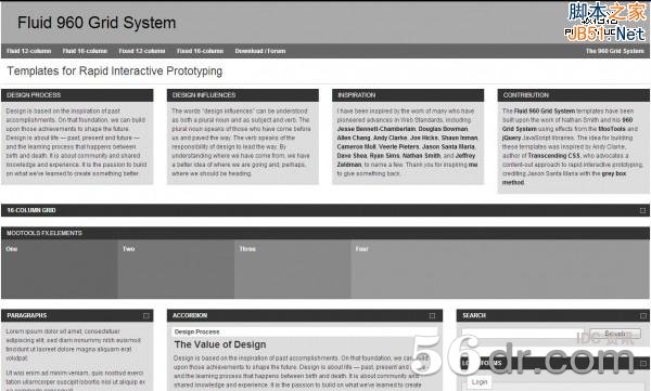 20款優秀前端框架：BootStrap、blueprint等