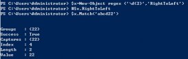 PowerShell正則表達(dá)式（Regex）從右往左進行匹配方法代碼實例
