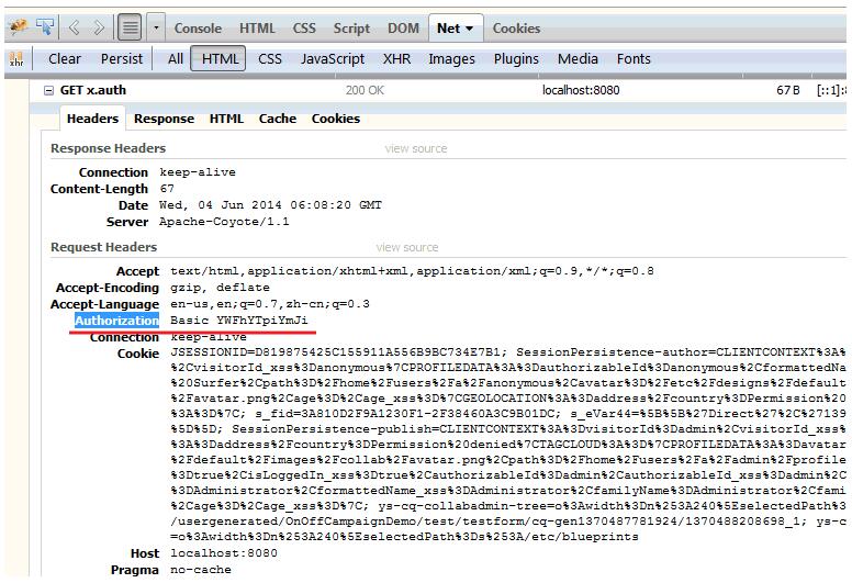 HTTP基本認證(Basic Authentication)的JAVA實例代碼