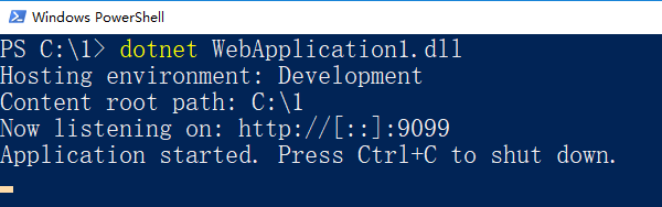 asp.net core 修改默認端口的幾種方法