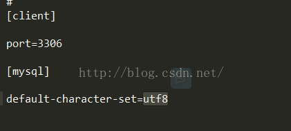 mysql默認編碼為UTF-8 通過修改my.ini實現方法
