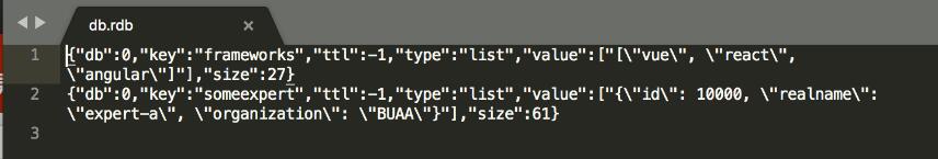python3實現將json對象存入Redis以及數據的導入導出