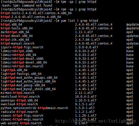 centos 7 安裝卸載apache(httpd)服務(wù)的詳細(xì)步驟