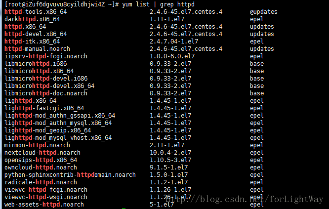 centos 7 安裝卸載apache(httpd)服務(wù)的詳細(xì)步驟