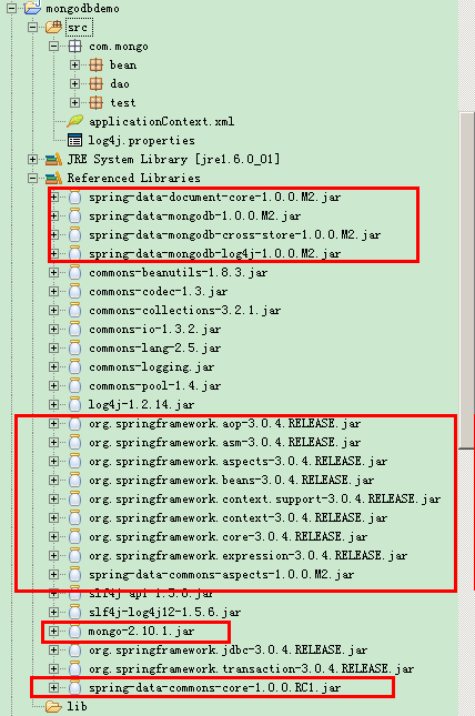 MongoDB整合Spring實例詳細講解(含代碼)