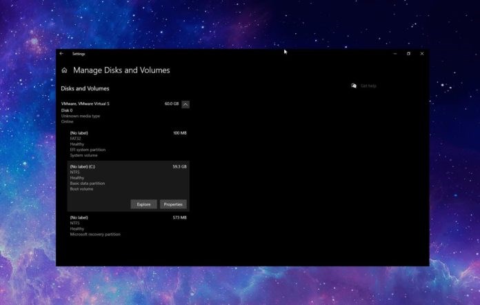這就是 Windows 10 即將推出的磁盤分區管理工具