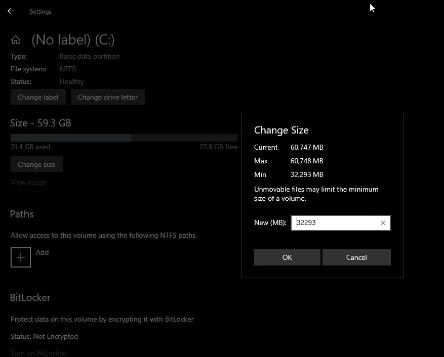 這就是 Windows 10 即將推出的磁盤分區管理工具