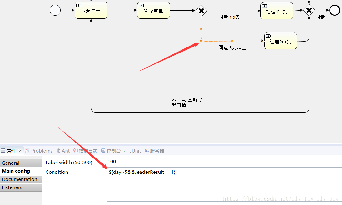 activiti實現員工請假流程解析