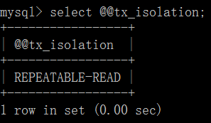 MySQL四種事務隔離級別詳解