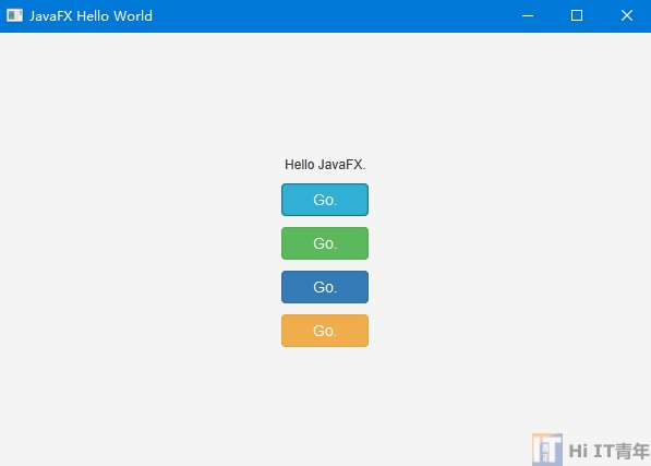 JavaFX實(shí)現(xiàn)UI美觀效果代碼實(shí)例