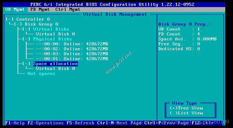 Dell R730服務器6i陣列卡Raid5配置方法(熱備)