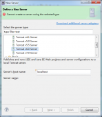 解決Eclipse配置Tomcat出現Cannot create a server using the selected type錯誤