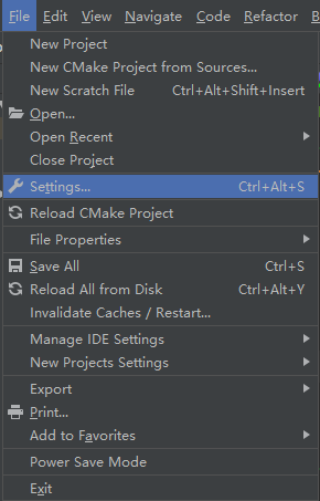 Clion、IEDA、pycharm的一些簡單設置步驟（設置中文菜單、輸出中文、字體大小、背景顏色主題）
