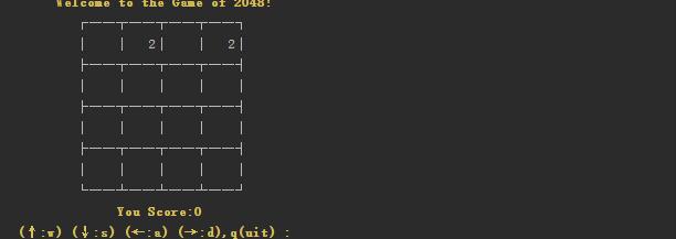 用Python寫(xiě)一個(gè)無(wú)界面的2048小游戲