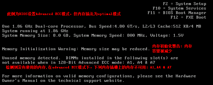 dell 服務器開機總是提示按F1才能進入系統解決方法