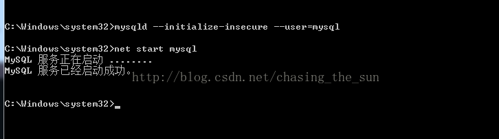 mysql5.7.18安裝時mysql服務啟動失敗的解決方法