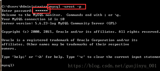mysql 5.6.23 安裝配置環境變量教程