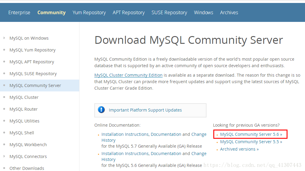 如何安裝MySQL Community Server 5.6.39