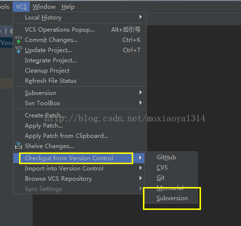Webstorm2017上SVN插件安裝的方法步驟