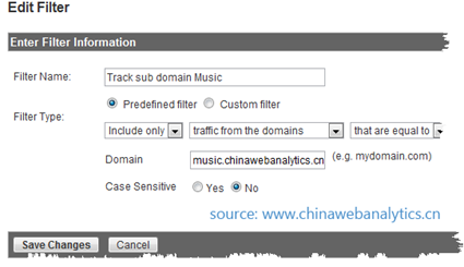 Google Analytics過濾設置圖文教程