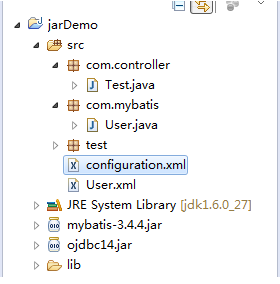 Java工程中使用Mybatis (工程結(jié)合Mybatis,數(shù)據(jù)結(jié)合Swing使用）)