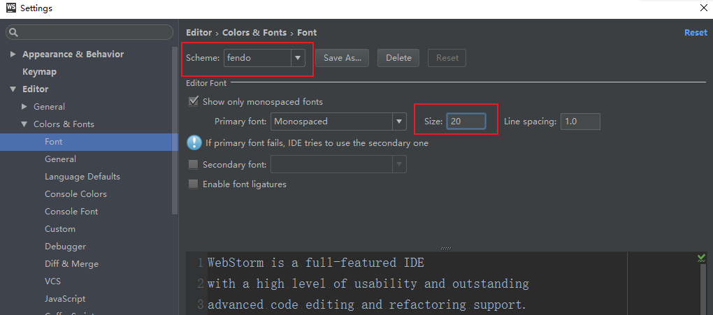 WebStorm安裝配置方法圖文教程