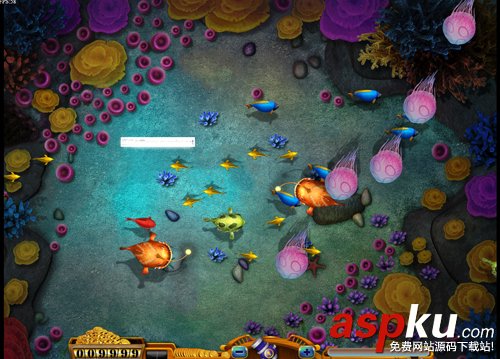 Html5捕魚游戲源碼 1.0