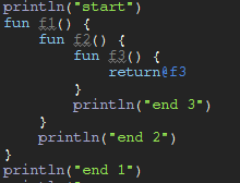 Kotlin基礎教程之Run,標簽Label,函數Function-Type