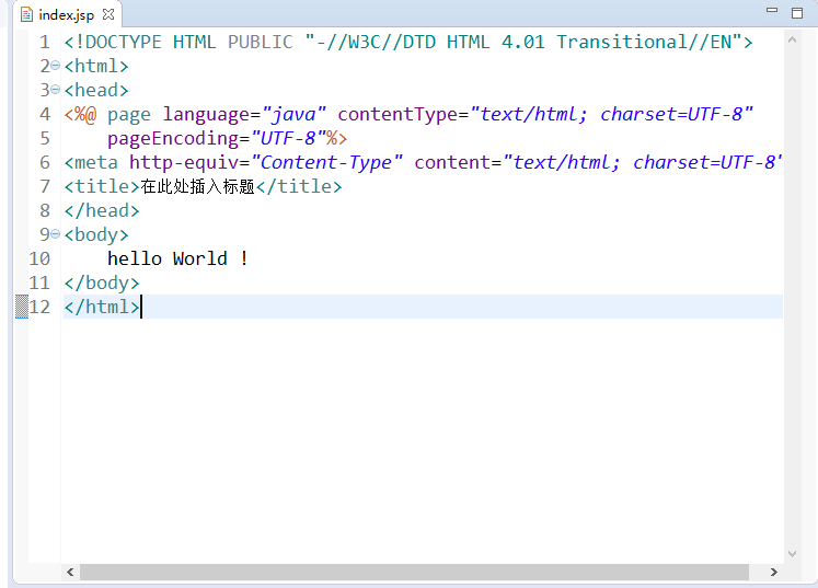 用Eclipse 創建一個簡單的web項目(圖文教程)