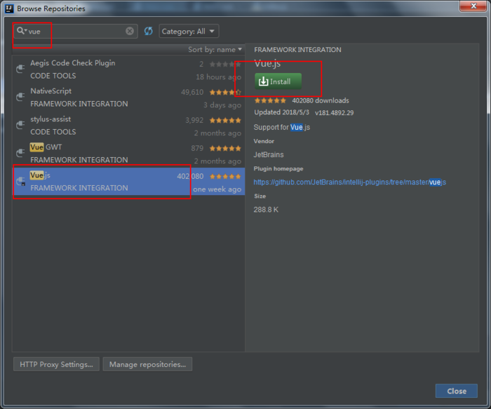 讓IntelliJ IDEA支持.vue文件的方法