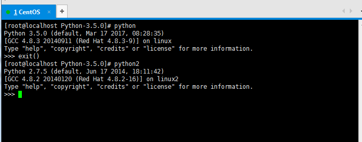CentOS 7下安裝Python 3.5并與Python2.7兼容并存詳解