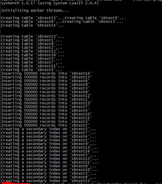 通過sysbench工具實現(xiàn)MySQL數(shù)據(jù)庫的性能測試的方法