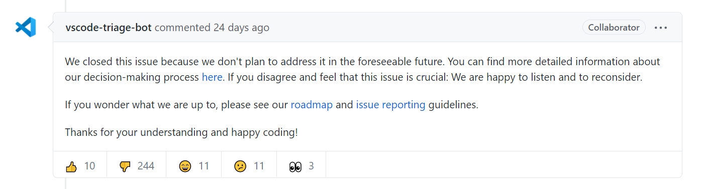 VSCode 現(xiàn)內(nèi)存泄漏 BUG，官方處理方式引社區(qū)不滿